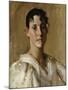 Portrait of a Woman-William Merritt Chase-Mounted Giclee Print