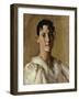 Portrait of a Woman-William Merritt Chase-Framed Giclee Print