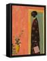 Portrait of a Woman-Mowzu-Framed Stretched Canvas