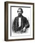 Portrait of a Yankee, 19th Century-E Ronjat-Framed Giclee Print