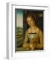 Portrait of a Younf Woman with Braided Hair-Albrecht Dürer-Framed Giclee Print