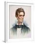 Portrait of a Young Abraham Lincoln-Stocktrek Images-Framed Art Print