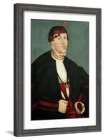 Portrait of a Young Aristocrat 1539, by Lucas Cranach the Elder-null-Framed Giclee Print