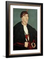 Portrait of a Young Aristocrat 1539, by Lucas Cranach the Elder-null-Framed Giclee Print