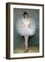 Portrait of a Young Ballerina-Pierre Carrier-belleuse-Framed Giclee Print