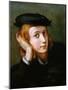 Portrait of a Young Blond Boy-Correggio-Mounted Giclee Print