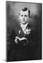 Portrait of a Young Boy in Church, Ca. 1930-null-Mounted Photographic Print