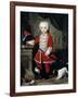 Portrait of a Young Boy in Hungarian Dress-Pierre-Joseph Redouté-Framed Giclee Print