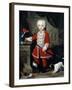 Portrait of a Young Boy in Hungarian Dress-Pierre Subleyras-Framed Giclee Print