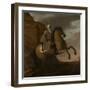 Portrait of a Young Boy on Horseback, C.1680s-90s-Michael Dahl-Framed Giclee Print