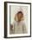 Portrait of a Young Boy Wearing a Burnous-Henri Jules Jean Geoffroy-Framed Giclee Print