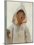 Portrait of a Young Boy Wearing a Burnous-Henri Jules Jean Geoffroy-Mounted Giclee Print