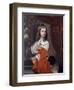 Portrait of a Young Boy with a Dog, 1658-Jacob van Loo-Framed Giclee Print