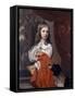 Portrait of a Young Boy with a Dog, 1658-Jacob van Loo-Framed Stretched Canvas