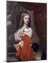 Portrait of a Young Boy with a Dog, 1658-Jacob van Loo-Mounted Giclee Print