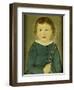 Portrait of a Young Boy-William Matthew Prior-Framed Giclee Print