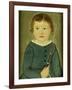 Portrait of a Young Boy-William Matthew Prior-Framed Giclee Print