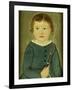 Portrait of a Young Boy-William Matthew Prior-Framed Giclee Print