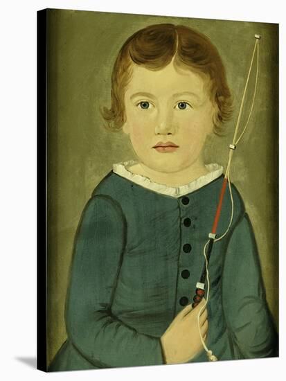 Portrait of a Young Boy-William Matthew Prior-Stretched Canvas