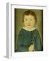 Portrait of a Young Boy-William Matthew Prior-Framed Giclee Print