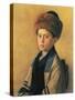 Portrait of a Young Boy-Isidor Kaufmann-Stretched Canvas