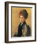 Portrait of a Young Boy-Isidor Kaufmann-Framed Art Print