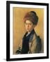 Portrait of a Young Boy-Isidor Kaufmann-Framed Art Print