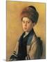 Portrait of a Young Boy-Isidor Kaufmann-Mounted Art Print