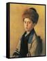 Portrait of a Young Boy-Isidor Kaufmann-Framed Stretched Canvas