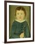 Portrait of a Young Boy-William Matthew Prior-Framed Giclee Print