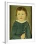 Portrait of a Young Boy-William Matthew Prior-Framed Giclee Print