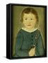 Portrait of a Young Boy-William Matthew Prior-Framed Stretched Canvas