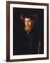 Portrait of a Young Cassidic Man-Isidor Kaufmann-Framed Giclee Print