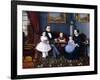 Portrait of a Young Family, 1855-Aleksei Iagodnikov-Framed Giclee Print