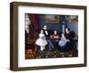Portrait of a Young Family, 1855-Aleksei Iagodnikov-Framed Giclee Print