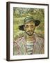 Portrait of a Young Farmer, 1889-Vincent van Gogh-Framed Giclee Print