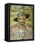 Portrait of a Young Farmer, 1889-Vincent van Gogh-Framed Stretched Canvas