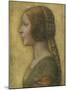 Portrait of a Young Fiancee-Leonardo da Vinci-Mounted Giclee Print