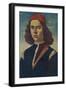 Portrait of a Young Florentine Nobleman, c15th century, (1907)-Sandro Botticelli-Framed Giclee Print