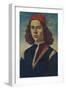 Portrait of a Young Florentine Nobleman, c15th century, (1907)-Sandro Botticelli-Framed Giclee Print