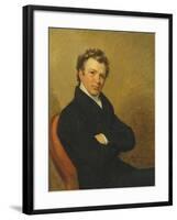 Portrait of a Young Gentleman, 1819-George Dawe-Framed Giclee Print