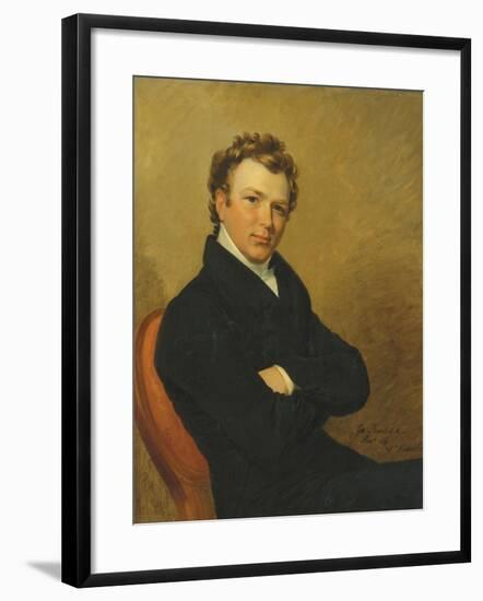 Portrait of a Young Gentleman, 1819-George Dawe-Framed Giclee Print