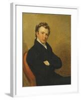 Portrait of a Young Gentleman, 1819-George Dawe-Framed Giclee Print