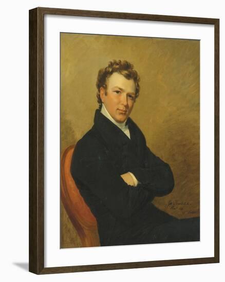 Portrait of a Young Gentleman, 1819-George Dawe-Framed Giclee Print