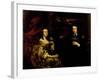 Portrait of a Young Gentleman and His Wife, C.1655-58-Sir Peter Lely-Framed Giclee Print