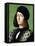 Portrait of a Young Gentleman, Bust-Length, Wearing a Black Cap and Black Coat, 1506-Andrea Previtali-Framed Stretched Canvas