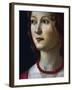 Portrait of a Young Girl, 1485-Domenico Ghirlandaio-Framed Giclee Print