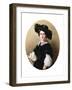 Portrait of a Young Girl, 1850-Franz Xaver Winterhalter-Framed Giclee Print