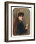 Portrait of a Young Girl, C.1877-1880 (Oil on Canvas)-Henri Gervex-Framed Giclee Print