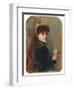 Portrait of a Young Girl, C.1877-1880 (Oil on Canvas)-Henri Gervex-Framed Giclee Print